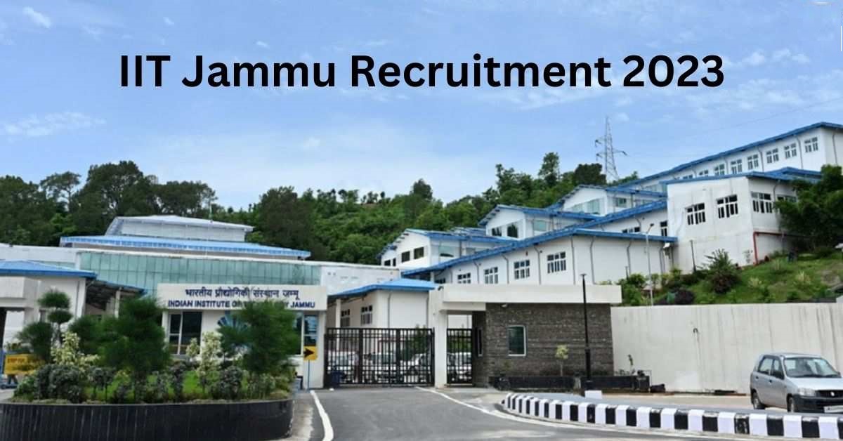IIT Jammu Recruitment